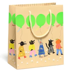 Birthday March Medium Gift Bag By Red Cap Cards