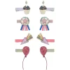 Birthday Theme Mini Hair Clips by Mimi & Lula