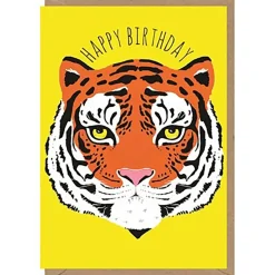 Birthday Tiger Greetings Card by Bex Parkin for Earlybird Designs
