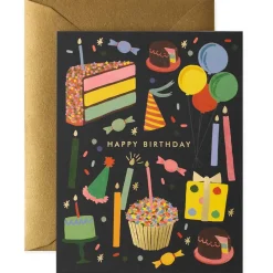 Birthday Treats Greetings Card By Rifle Paper Co.