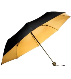 Black and Gold Umbrella by Suck UK