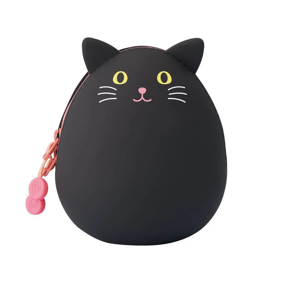 Black Cat PuniLabo Egg Pouch by Lihit Lab