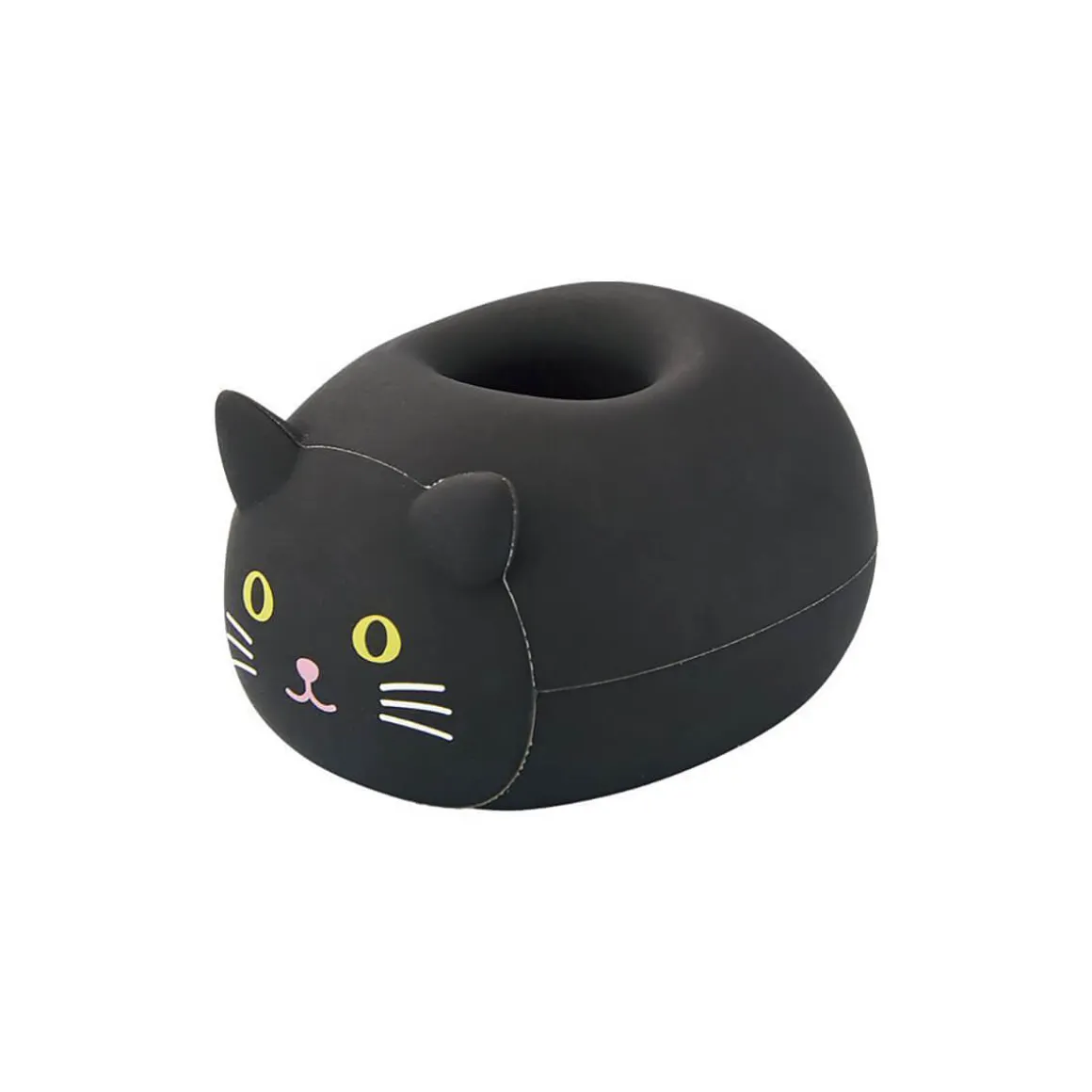 Black Cat PuniLabo Lying Pen Stand by Lihit Lab
