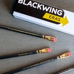 Blackwing Eras Limited Edition Pencil 2022 in Dark Grey (Pack Of 12) by Blackwing