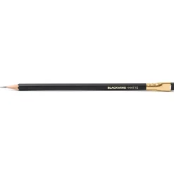 Blackwing Matte Black Soft Pencil (Single) by Blackwing