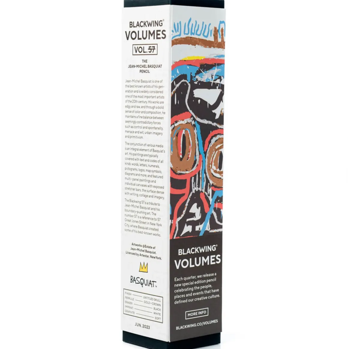 Blackwing Vol. 57 Jean-Michel Basquiat Limited Edition Pencil (Box of 12) by Blackwing