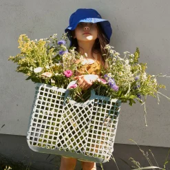 Bloom Basket in Dusty Mint by Liewood