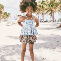 Bloomer in Marine Blue Collection by Misha & Puff - Last Ones In Stock - 5-6 Years
