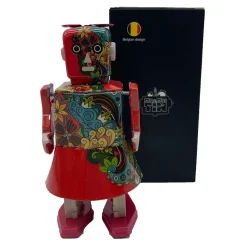 Blossom Bot Wind Up Tin Robot (Limited Edition) by Mr & Mrs Tin
