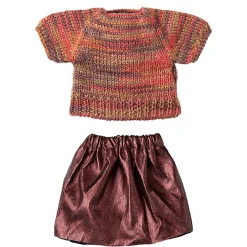 Blouse and Shiny Skirt for Mum Mouse by Maileg