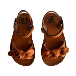 Blum Bow Sandals in Brown by PèPè