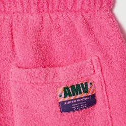 Bobypark Kid's Shorts in Pink Acid Fluo by American Vintage - Last One In Stock - 13 Years