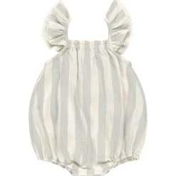 Bonnie Romper in Sky Stripe by Quincy Mae