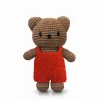 Boris In His Red Overall by Miffy Handmade