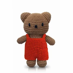 Boris In His Red Overall by Miffy Handmade