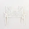 Botanical Crochet Pinny in Ivory by Iver & Isla
