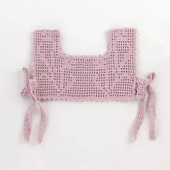 Botanical Crochet Pinny in Lilac by Iver & Isla