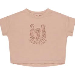 Boxy Tee in Horseshoe by Rylee & Cru
