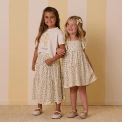 Boxy Tee in Limone by Rylee & Cru