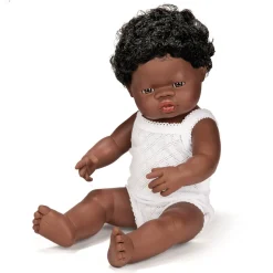 Boy Doll (38cm African) by Miniland