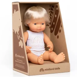 Boy Doll (38cm Caucasian) by Miniland
