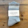 Boyfriend Adult Socks in Blue Grey by Le Bon Shoppe