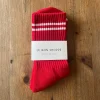 Boyfriend Adult Socks in Red by Le Bon Shoppe