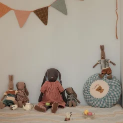 Brown Bunny (Size 1) in Dress by Maileg