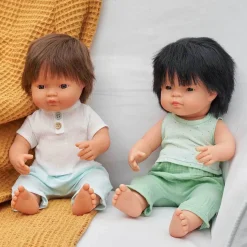 Brown Haired Boy Doll (38cm Caucasian) by Miniland