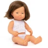 Brown Haired Girl With Down Syndrome Girl Doll (38cm Caucasian) by Miniland