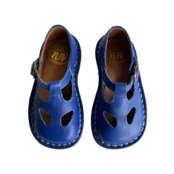 Bruno Cut Out Sandals in Lobelia Blue by PèPè