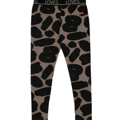Brushstrokes Leggings in Brown by Beau Loves - Last Ones In Stock - 3-5 Years