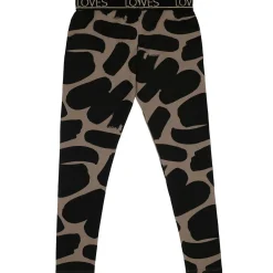 Brushstrokes Leggings in Brown by Beau Loves - Last Ones In Stock - 3-5 Years