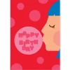 Bubblegum Birthday Greetings Card by Dicky Bird