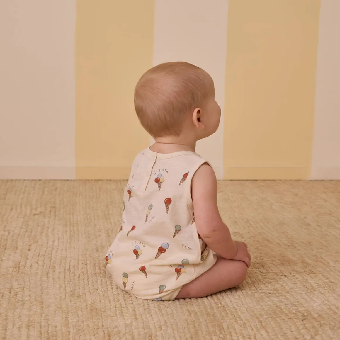 Bubble Onesie in Gelato by Rylee & Cru