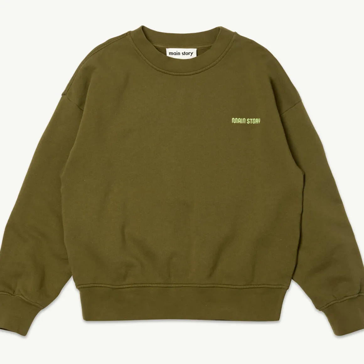 Bubble Sweatshirt in Tapenade by Main Story