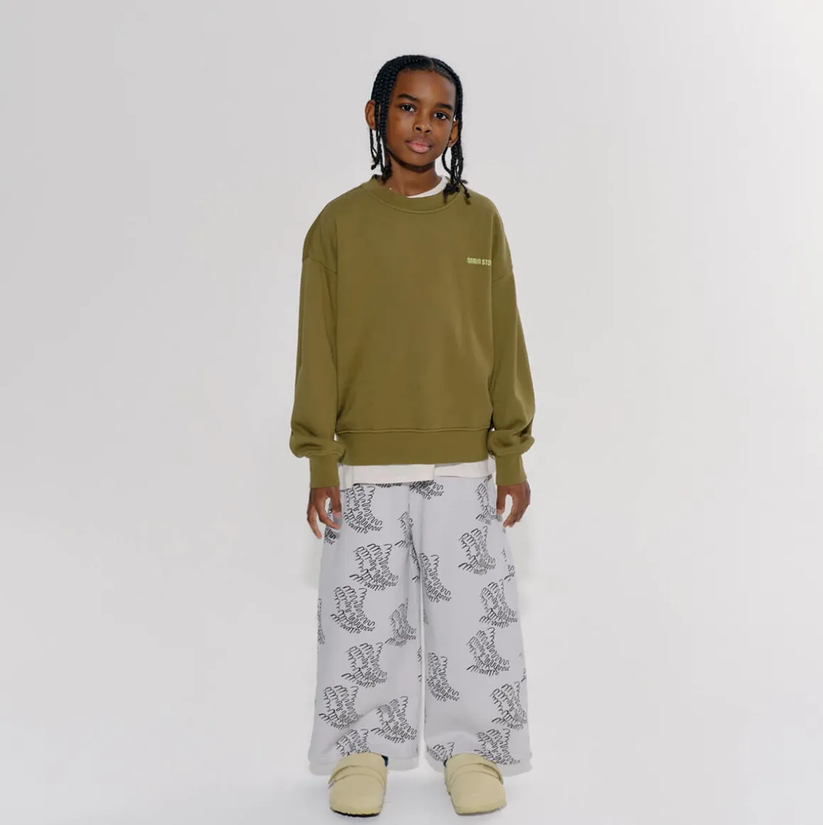 Bubble Sweatshirt in Tapenade by Main Story