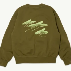 Bubble Sweatshirt in Tapenade by Main Story