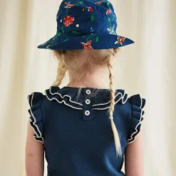 Bucket Hat in Celestial Botanica by Misha & Puff