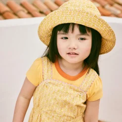 Bucket Hat in Golden Ochre Radish Root by Misha & Puff