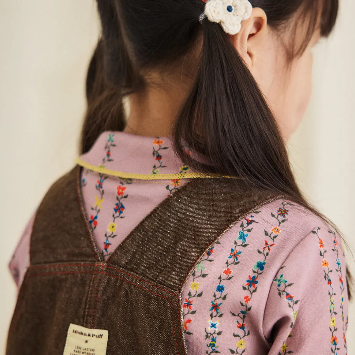 Buckle Jumper Dress in Earth by Misha & Puff