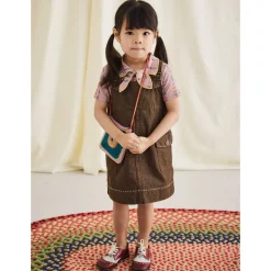 Buckle Jumper Dress in Earth by Misha & Puff