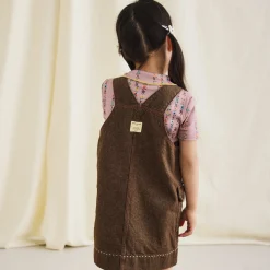Buckle Jumper Dress in Earth by Misha & Puff