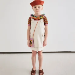 Buckle Jumper Dress in Gesso by Misha & Puff