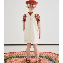 Buckle Jumper Dress in Gesso by Misha & Puff
