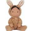 Bucky Bunny Dinky Dinkum Fluffle Family Doll in Latte by Olli Ella