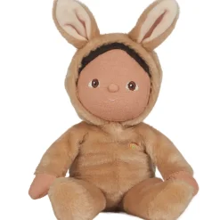 Bucky Bunny Dinky Dinkum Fluffle Family Doll in Latte by Olli Ella