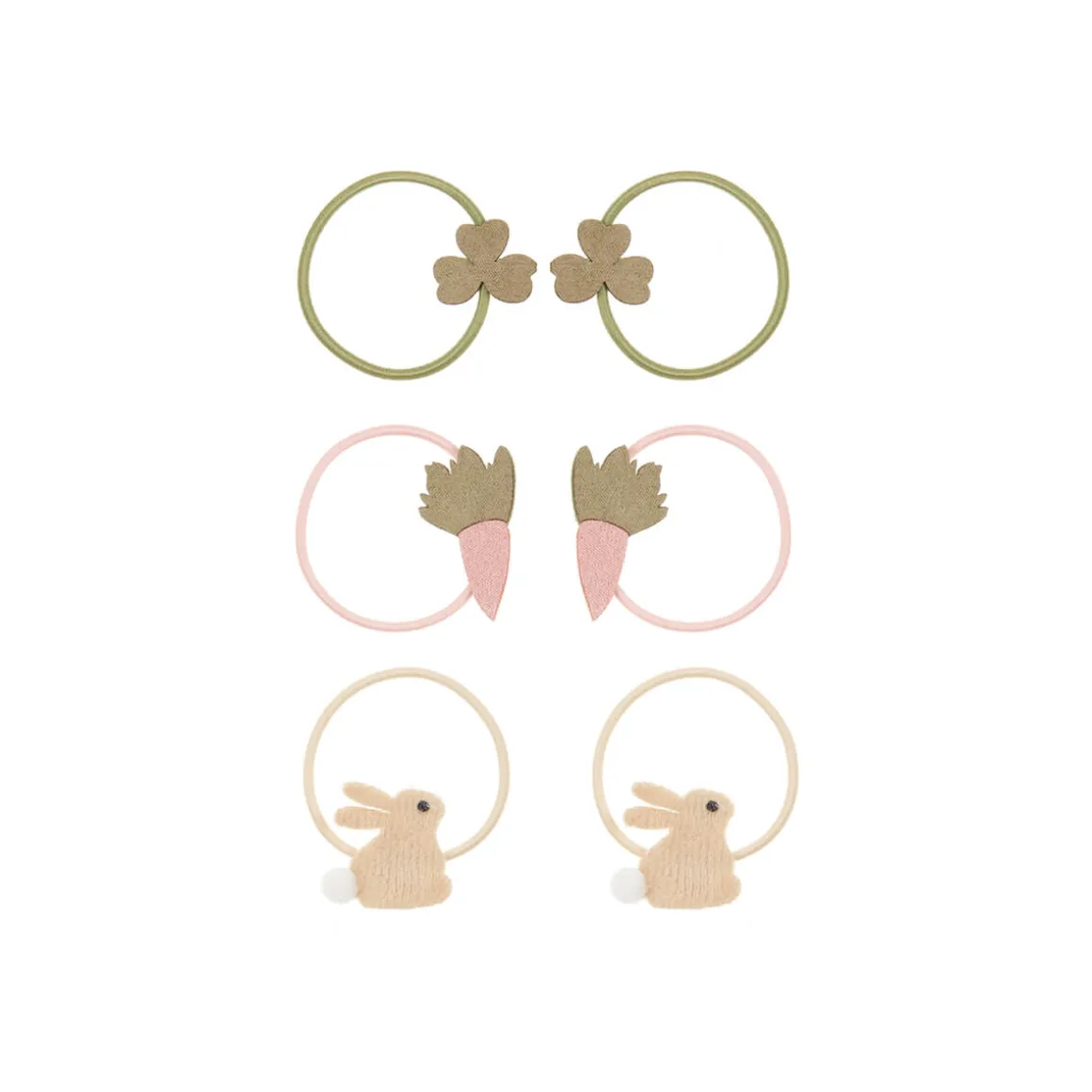 Bunny And Clover Ponies Hair Bands by Mimi & Lula