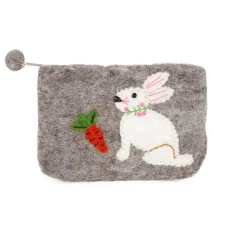 Bunny Felted Purse by Amica
