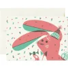 Bunny Greetings Card by Lydia Nichols for Card Nest